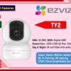 TY2 Indoor Wi-Fi Camera Digital Ezviz Colombo Sri Lanka