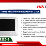 DS-KH2220-S Door Phone Digital Hikvision Colombo Sri Lanka