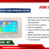 DS-KH8301-WT Door Phone Digital Hikvision Colombo Sri Lanka