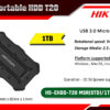 HS-EHDD-T20-MSR(STD)-1TB Portable HDD T20 digital Hikvision Colombo Sri Lanka