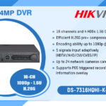 DS-7316HQHI-K4 4MP Analog DVR digital Hikvision Colombo Sri Lanka