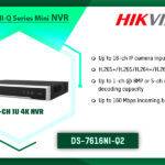 DS-7616NI-Q2 Hikvision DS-7600NI-Q Series Mini NVR digital Colombo Sri Lanka