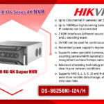 DS-96256NI-I24/H Hikvision DS-9600NI-I8/I16 Series 4K NVR (H.265+) digital Colombo Sri Lanka