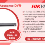 iDS-7208HQHI-K2/4S ANALOG ACUSENSE DVR digital Hikvision Colombo Sri Lanka