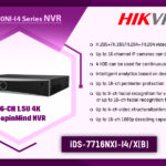 iDS-7716NXI-I4/X(B) Hikvision DS-7700NI-I4 Series NVR (4K & H.265+) digital Colombo Sri Lanka