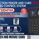 DS-K1T320MFWX - Hikvision Face Detection Finger and Card Access Control System Digital Colombo Srilanka