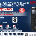 DS-K1T321MFWX - Hikvision Face Detection Finger and Card Access Control System Digital Colombo Srilanka