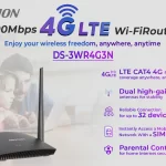 DS-3WR4G3N - Hikvision 300Mbps 4G LTE Wi-Fi Router digital Colombo Srilanka